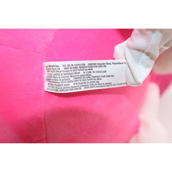 Chupa Chups Strawberry & Cream Plush Bunny Soft Toy Pink 12" Collectible - Picture 8 of 12